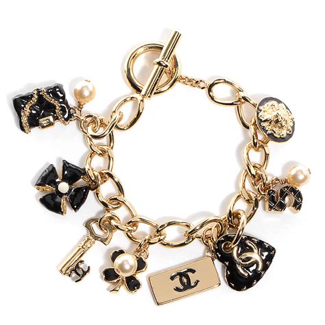 chanel inspired charms for bracelets